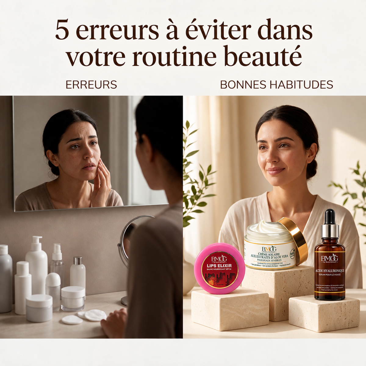 5 erreurs à éviter dans votre routine beauté