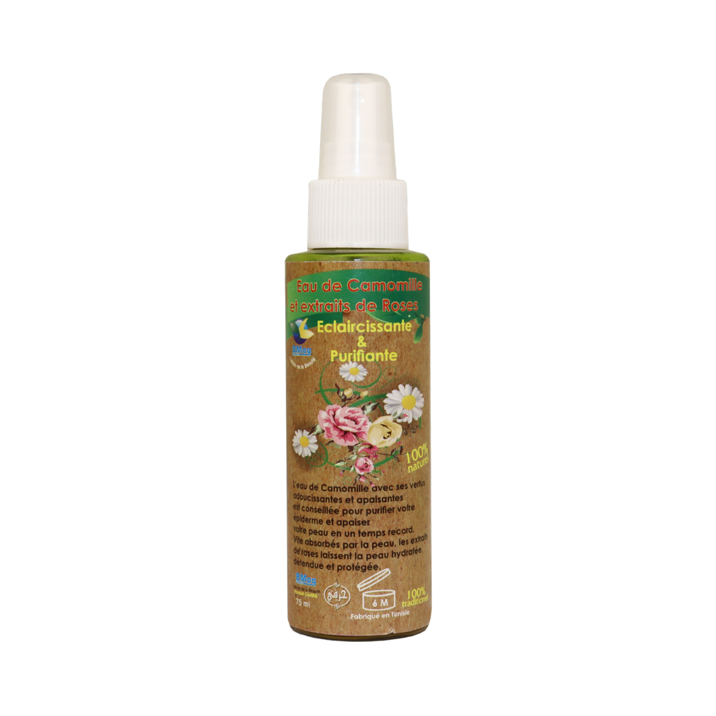 Lotion Rafraîchissante Aux Extraits de Camomille et Rose